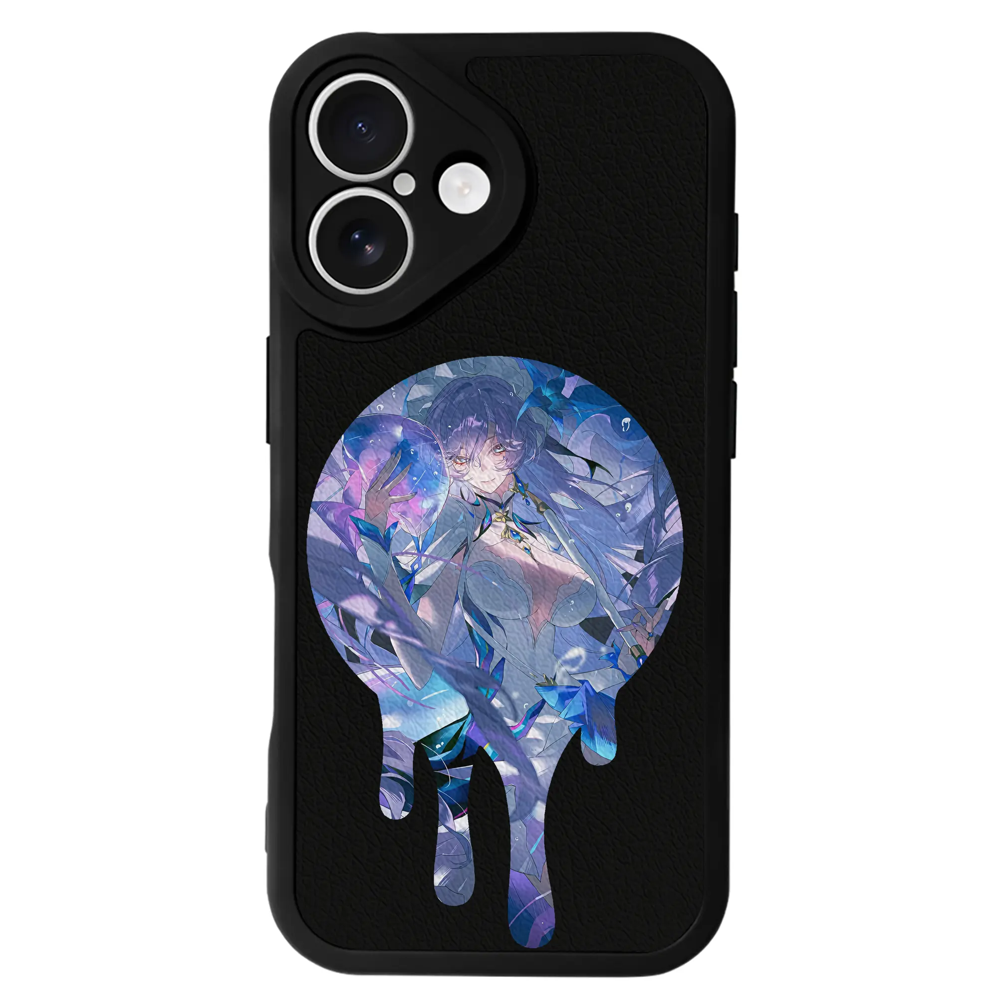 鳴潮 グッズ カンタレラ - IPhone 16シリーズ対応 ・ シリコンスマホケース ・ レザー調 ・ 高精度フィット ・ 耐衝撃 ・ ワイヤレス充電対応 ・ 精密カット